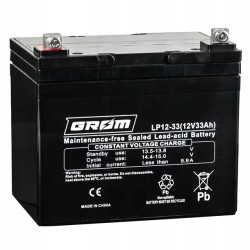 12V33Ah GROM AGM LP12-33