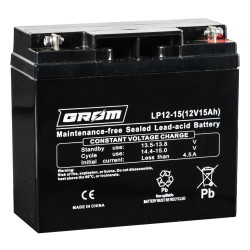 12V15Ah GROM AGM LP12-15