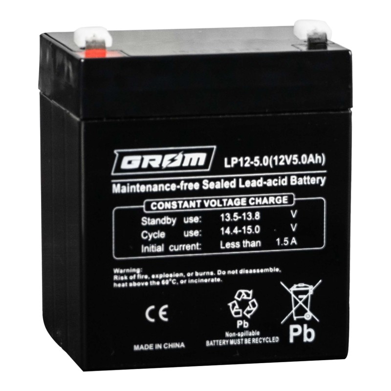 12V5Ah GROM AGM LP12-5,0