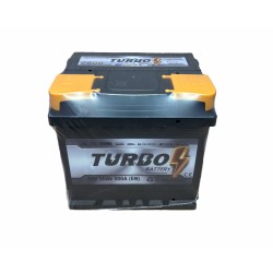 TURBO 50Ah 500A P+ Wysoki
