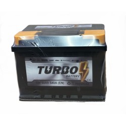 TURBO 60Ah 540A P+ Niski