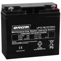 12V18Ah GROM AGM LP12-18