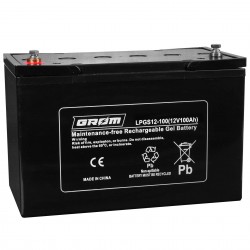 12V100Ah GROM GEL LPGS12-100