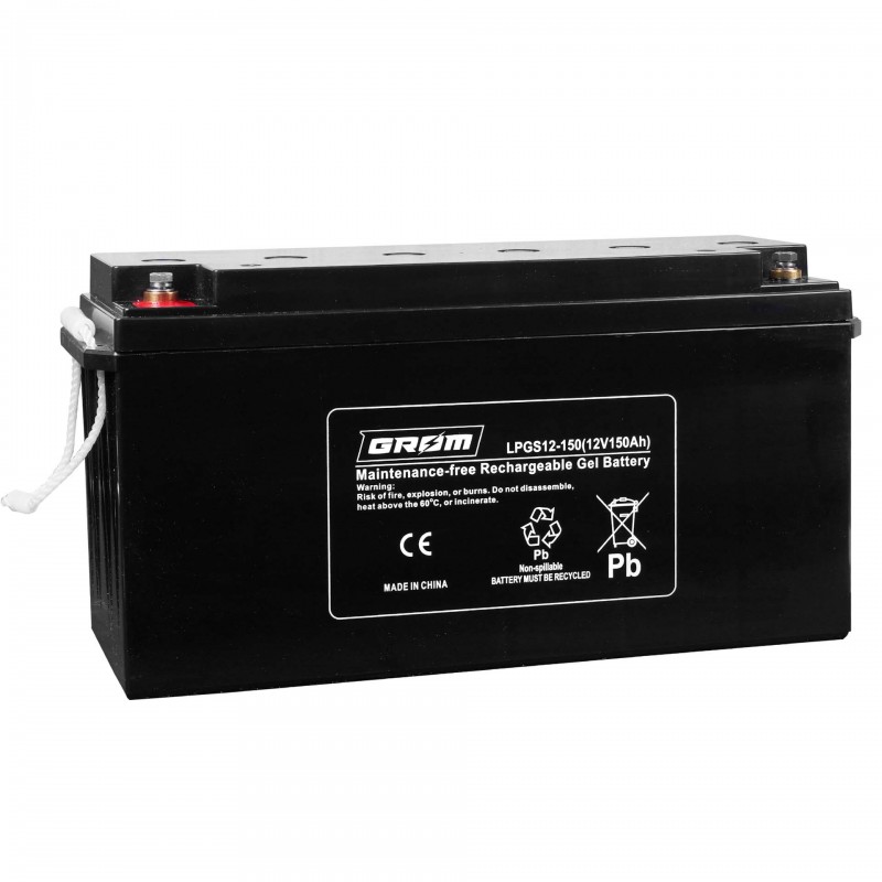 12V150Ah GROM GEL LPGS12-150