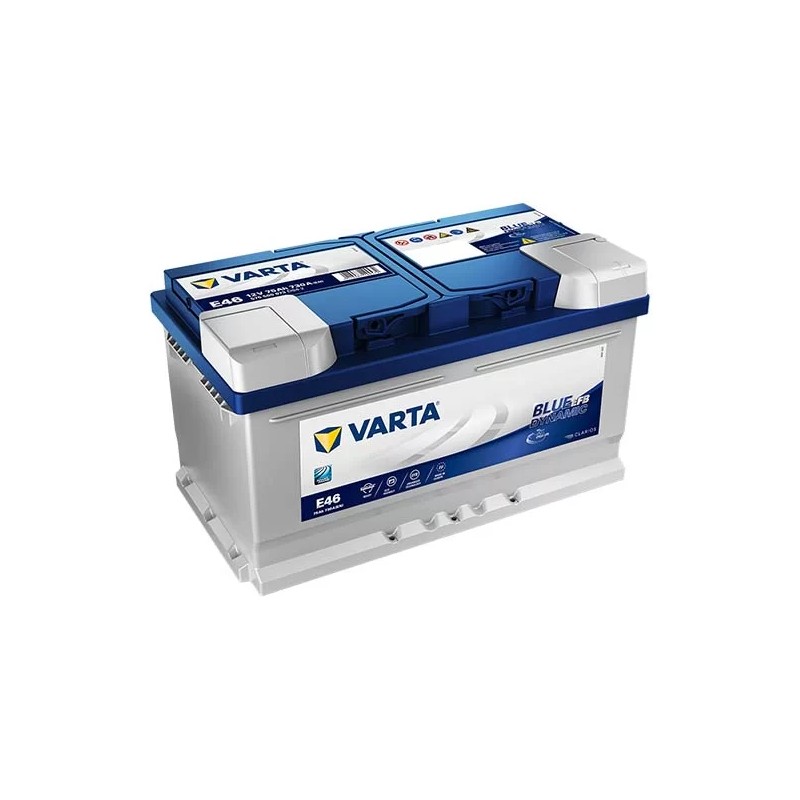 Varta Blue EFB E46 75Ah 730A Wysoki Prawy Plus