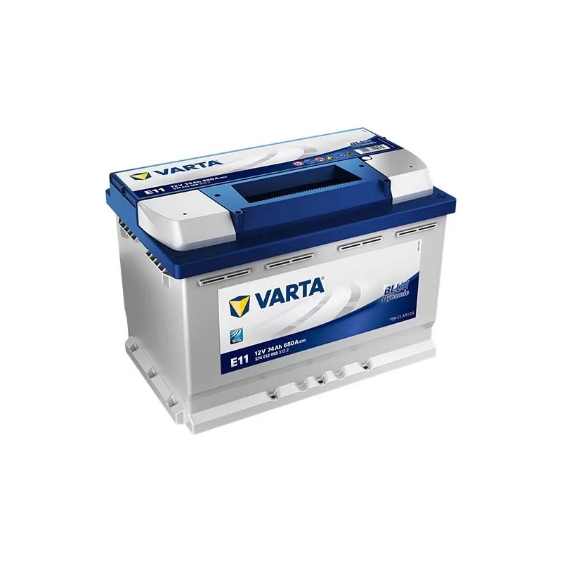 Varta Blue E11 74Ah 680A Wysoki Prawy Plus