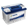 Varta Blue E43 72Ah 680A Niski Prawy Plus