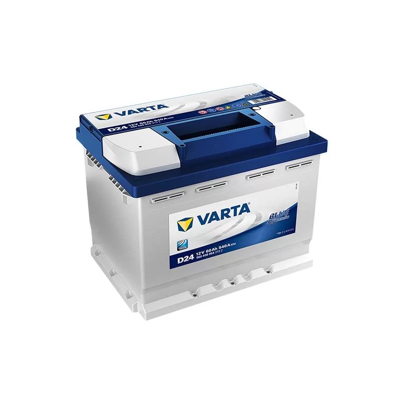 Varta Blue D24 60Ah 540A Wysoki Prawy Plus