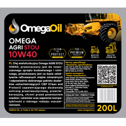 STOU 10W40 AGRI 200L
