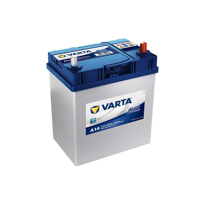Varta Blue Japan A14 40Ah 330A Prawy+
